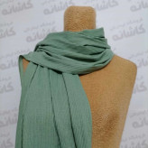 شال برشکا دور دوخت و منگوله دار