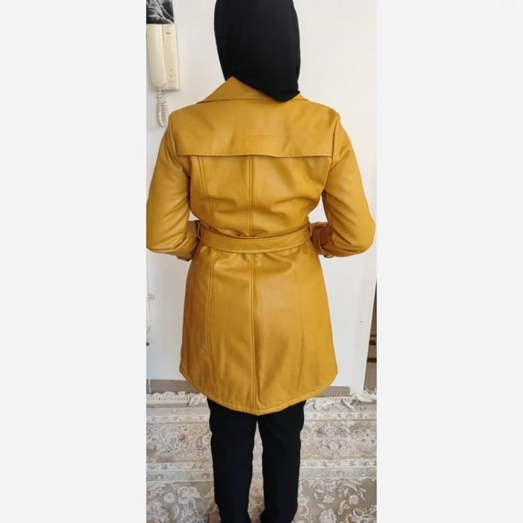 پالتو چرم مصنوعی