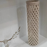 مکرومه دور شیشه