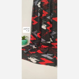 شال نخی با تم رنگارنگ