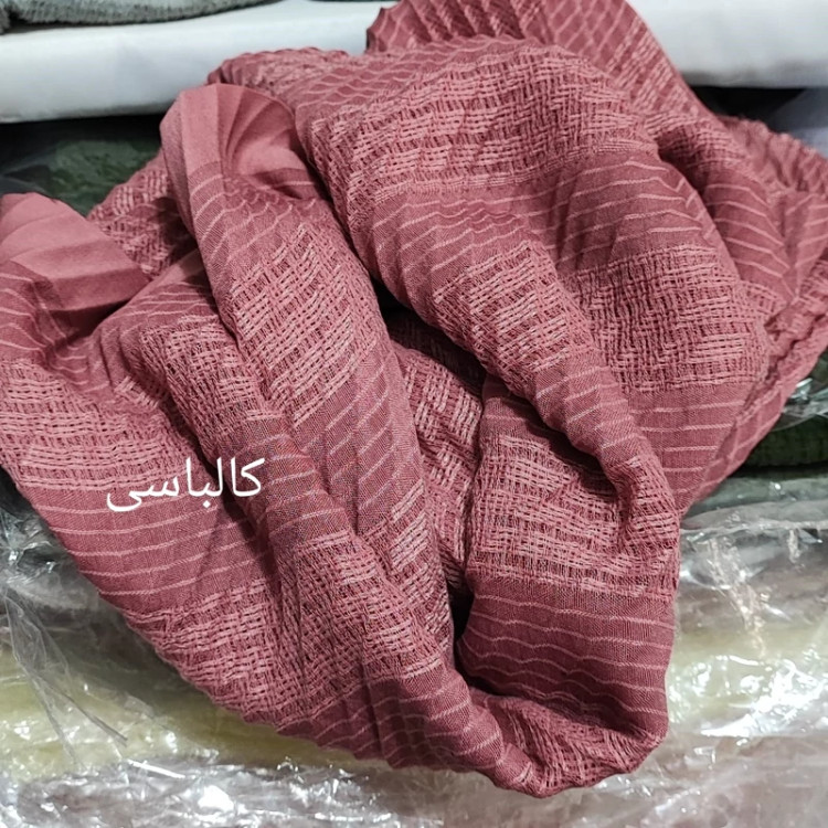 شال نخی توری با منگوله با ارسال فوری