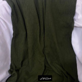 شال پفکی( سبز)جنس عالی با ارسال فوری