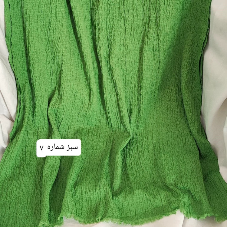 شال پفکی( سبز)جنس عالی با ارسال فوری
