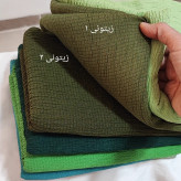 شال پفکی( سبز)جنس عالی با ارسال فوری