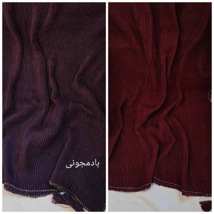 شال پلیسه برشکا مدل تاج محل