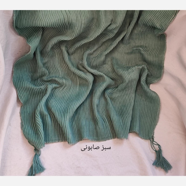 شال پلیسه برشکا مدل تاج محل