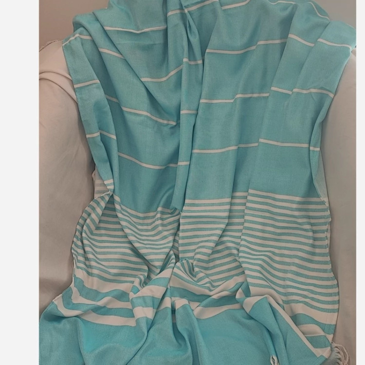 حوله سفری ریشه دار سایز 70در15۰. (استخری،نوزادی)